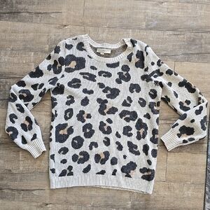 Leopard Print Sweater